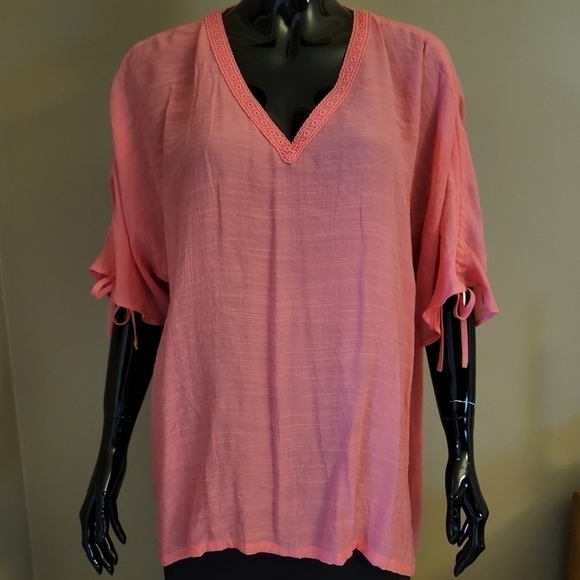 Counterparts Tops - Counterparts pink blouse Size Medium